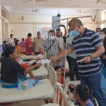 বান্দরবান সদর হাসপাতালে হাম আক্রান্ত রোগীদের মাঝে বিএনপির আর্থিক সহায়তা বিতরণ