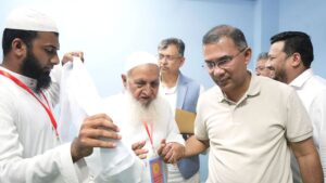 ফটিকছড়িতে হেফাজত আমিরের দোয়া চাইলেন প্রধানমন্ত্রী তারেক রহমান