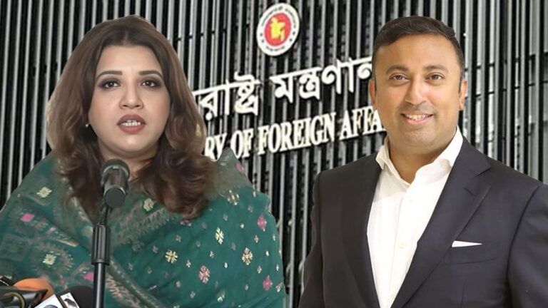 পররাষ্ট্র মন্ত্রণালয়ের দুই প্রতিমন্ত্রীর দায়িত্ব বণ্টন: হুমায়ুন কবির ও শামা ওবায়েদ ইসলামের কর্মপরিধি নির্ধারণ