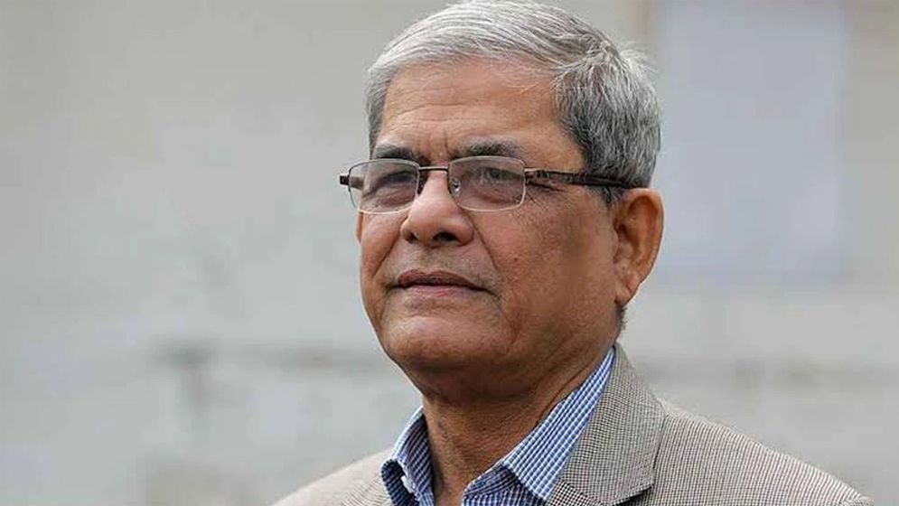 রাষ্ট্রপতি নির্বাচনে প্রার্থী হয়ে মির্জা ফখরুলের পদত্যাগ