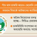 নিয়োগ বিধি জটিলতায় সিডিএ থেকে আট ইমারত পরিদর্শকের চাকরিচ্যুতি