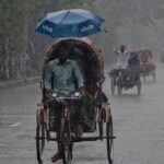 সক্রিয় মৌসুমি বায়ুর প্রভাবে পাঁচ দিন দেশের অধিকাংশ স্থানে ভারী বর্ষণের পূর্বাভাস