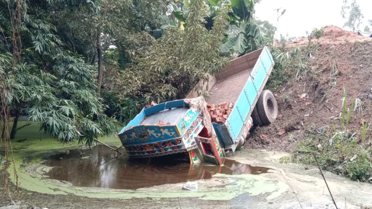 ধামরাইয়ে শিশুকে বাঁচাতে গিয়ে ট্রাকচাপায় প্রাণ হারালেন পশু চিকিৎসক