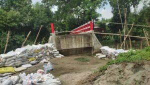 পাবনায় কোটি টাকায় নির্মিত ব্রিজে সংযোগ সড়ক নেই, চরম ভোগান্তিতে এলাকাবাসী