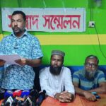 দুমকিতে পকেট কমিটি বাতিলের দাবিতে পদবঞ্চিত যুবদল নেতাদের সংবাদ সম্মেলন