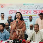 সিংড়ায় সমাজকল্যাণমূলক প্রতিষ্ঠানের মাঝে সরকারি অনুদানের চেক বিতরণ