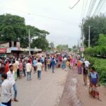 স্কুলে যাওয়ার পথে বাসের ধাক্কায় তৃতীয় শ্রেণির ছাত্রীর মৃত্যু, মহাসড়ক অবরোধ
