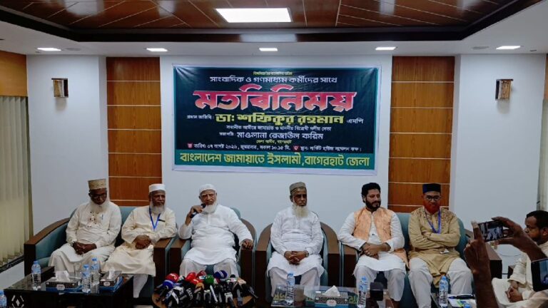 আওয়ামী লীগকে রাজনীতিতে ফেরানো জঘন্য অপরাধ হবে শফিকুর রহমান