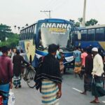 পাকুন্দিয়ায় বাসচাপায় অটোরিকশাযাত্রীসহ নিহত ২, আহত ৩