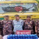 রামুতে ট্রাকে লুকিয়ে পাচারের সময় ১ লাখ ৩৮ হাজার ইয়াবাসহ আটক ১
