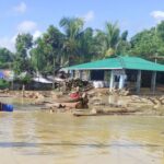 পাহাড়ি ঢলে খাগড়াছড়ির নিম্নাঞ্চল প্লাবিত দুর্ভোগে হাজারো মানুষ