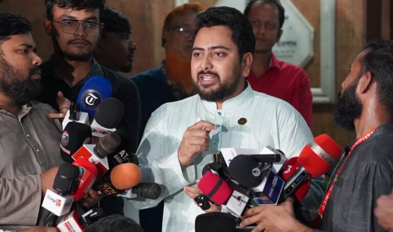 প্রধানমন্ত্রীর ভারত সফর মেনে নেবে না জাতীয় নাগরিক পার্টি: নাহিদ ইসলাম