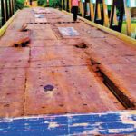 দাগনভূঞায় বেইলি ব্রিজের পাটাতন ভেঙে ভোগান্তিতে হাজারো মানুষ