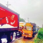 নতুন লেন চালুর পরও সরাইলে ঢাকা-সিলেট মহাসড়কে তীব্র যানজট ও জনভোগান্তি