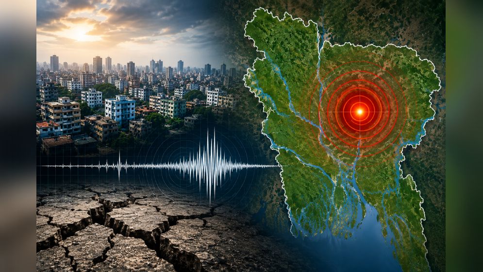 নরসিংদীতে মৃদু ভূমিকম্প রাজধানীতে আতঙ্ক