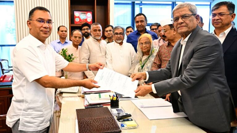 রাষ্ট্রপতি নির্বাচনে বিএনপির প্রার্থী মির্জা ফখরুল পদত্যাগ করলেন দলীয় পদ থেকে