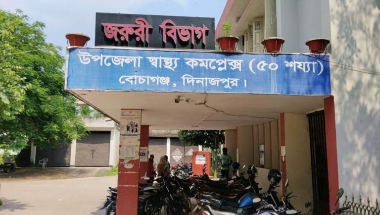 দিনাজপুরের বোচাগঞ্জে গর্তের পানিতে ডুবে দেড় বছরের শিশুর মৃত্যু