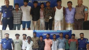 সিদ্ধিরগঞ্জে মাদকবিরোধী অভিযানে ১৭ মাদকসেবী আটক আদালতে প্রেরণ