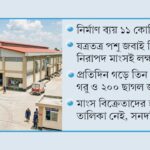 উদ্বোধনের তিন মাস পেরিয়েও অচল বগুড়ার আধুনিক কসাইখানা