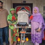 বরিশালের সংগ্রামী নারী রিকশাচালকের পাশে ইউএনও ফরিদা সুলতানা