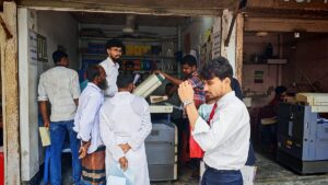 Hearing-impaired brothers find success running thriving print shop at Joypurhat courthouse
