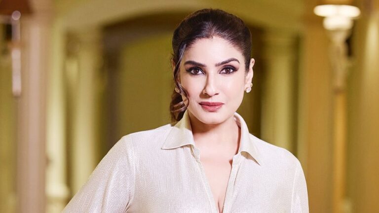 Raveena Tandon avoids injury after being lunged at by dog during promotional event
