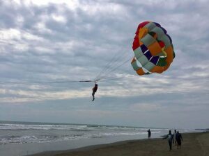 Tourist dies after falling from parasail at Coxs Bazar beach amid weather ban