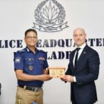 Bangladesh Police Chief Discusses Cyber Security and Humanitarian Cooperation with FBI and ICRC Representatives