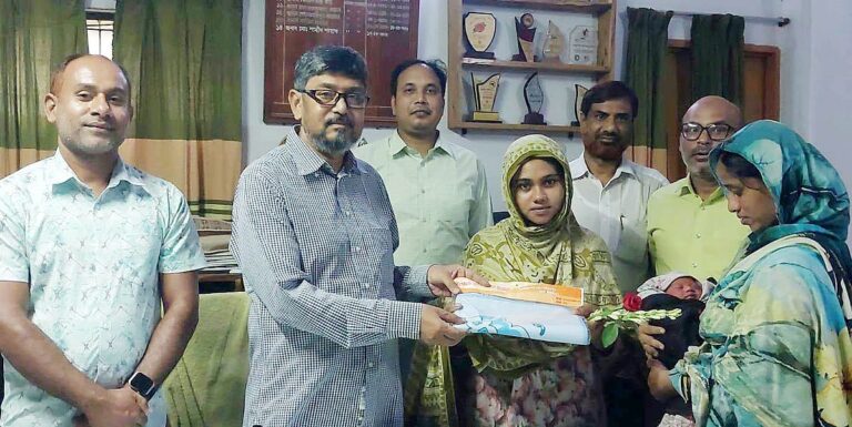 HSC student sits for exam hours after giving birth in Nilphamari