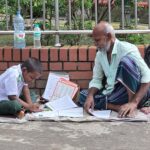 Shoe repairman in Manikganj fuels son’s academic dreams from roadside workspace
