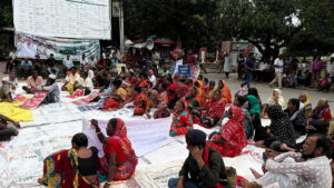 Protesters rally in Jessore demanding urgent flood relief and river management reforms