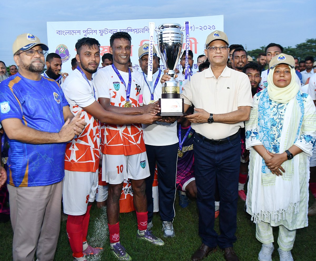 Sylhet Range Claims IGP Cup Football Title as Police Chief Emphasizes Fitness and Sporting Excellence