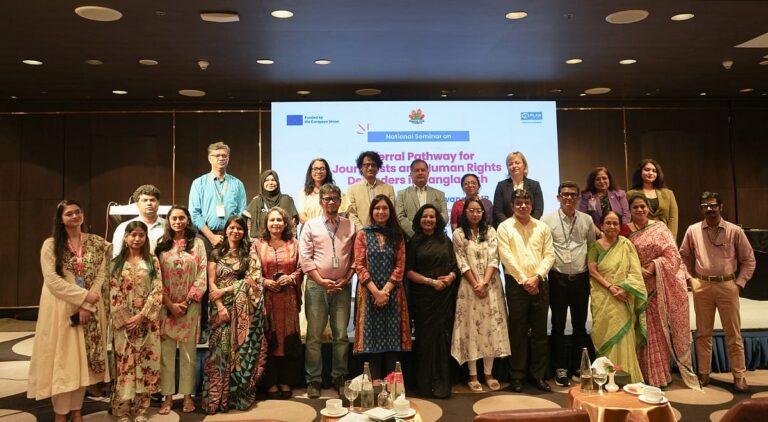 Experts call for integrated referral system to ensure safety of journalists and human rights defenders in Bangladesh