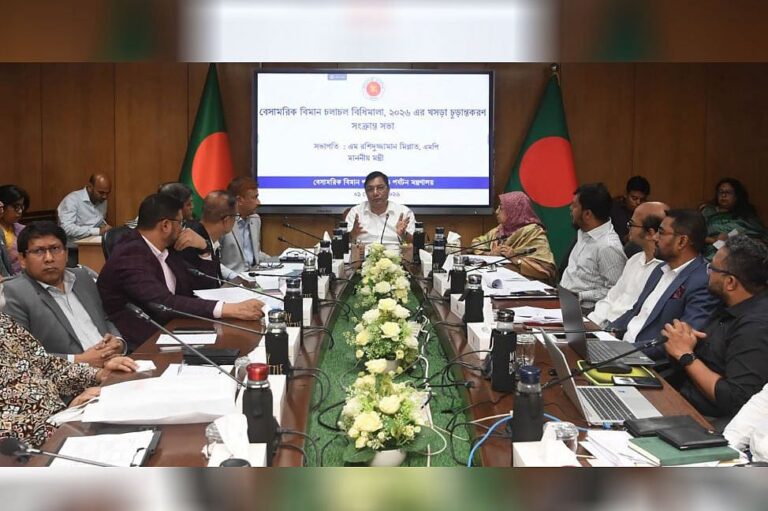 Aviation Minister Calls for Business-Friendly Regulations to Modernize Bangladesh Civil Aviation Sector