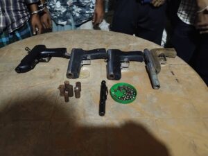 Police arrest two men in Hathazari for manufacturing and trafficking illegal firearms
