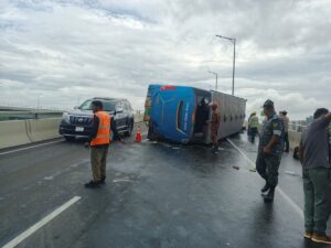 Bus Crash Damages Padma Bridge Railing Prompting Repairs and Investigation into Excessive Speeding