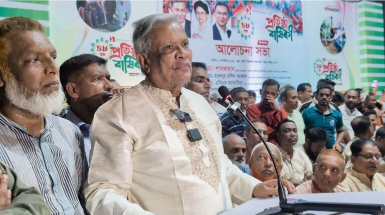 জাতীয় স্বার্থে আপসহীন রাজনীতিতে বিশ্বাসী বিএনপি: মোহাম্মদ শাহাজাহান