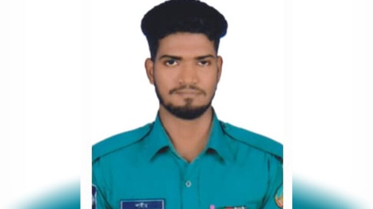 ডাক পৌঁছে ফেরার পথে সড়ক দুর্ঘটনায় জিএমপির কনস্টেবলের মৃত্যু